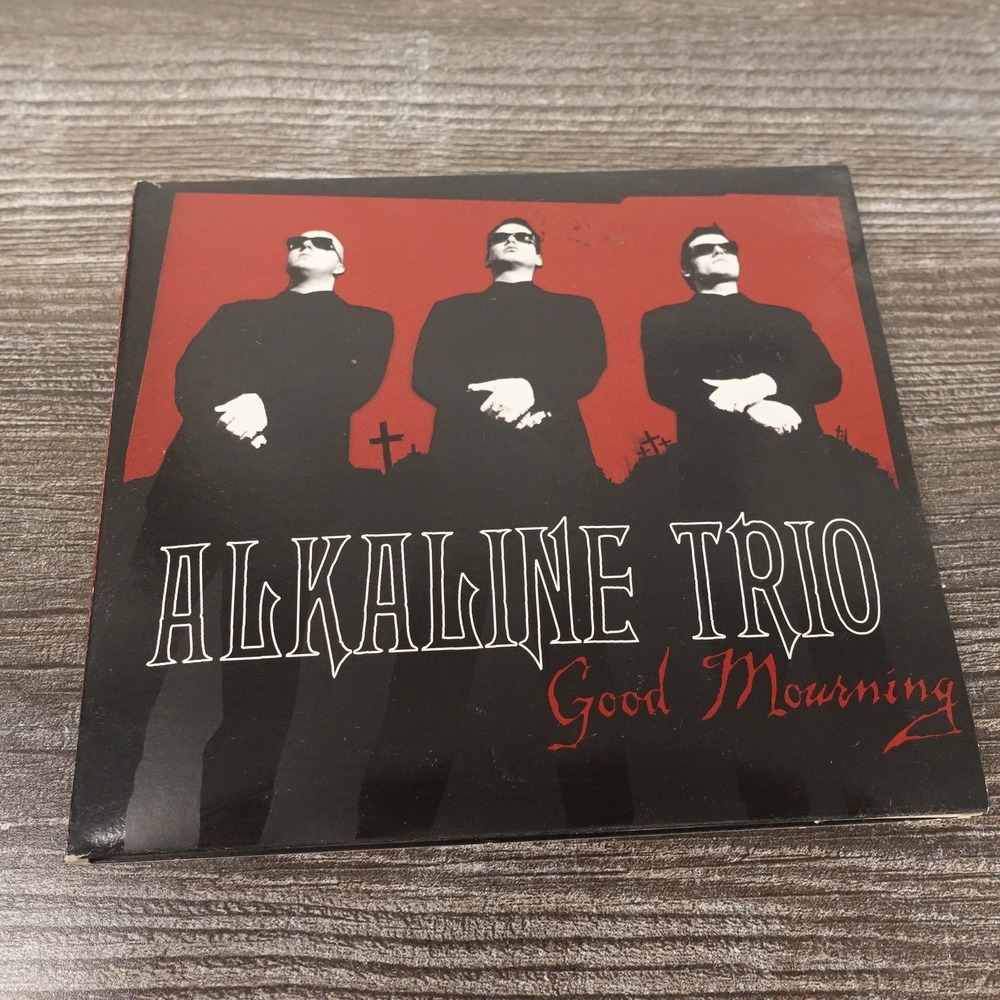 Alkaline Trio Good Mourning CD Unisex OS Red 2003 Vagrant Records Digipak